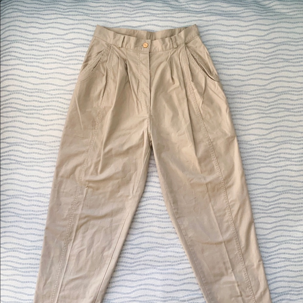 Ultra High Rise Khaki Pants